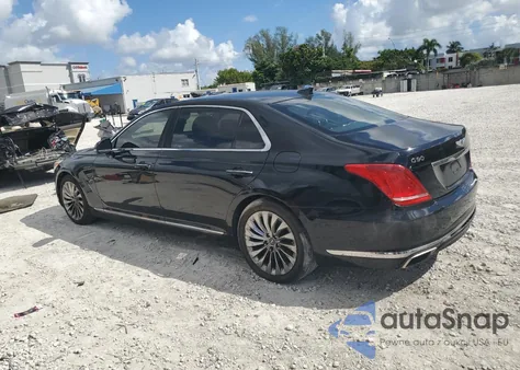 2017 Genesis G90 Premium z USA, uszkodzony, nr VIN KMHG34JA8HU025605